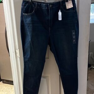 SO Men's Deep Indigo Skinny Jeans